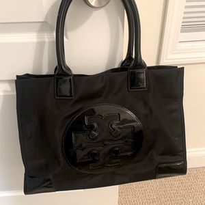 Tory Burch Ella Tote Bag Black